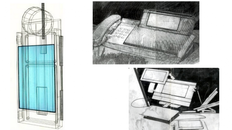 Smartphone and tablet designs 1990
